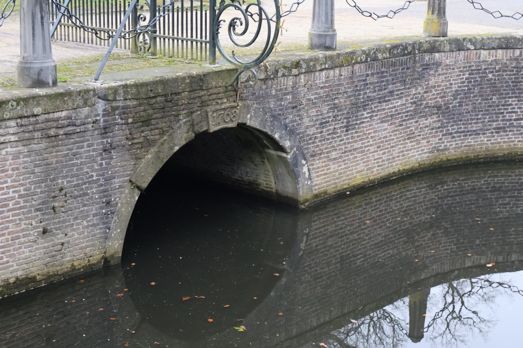 I wonder what the landscape looked like before 1768, did it not have water around it? or did they need a boat to get to their door 